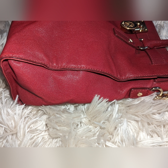 Michael Kors large Hamilton purse dark red - Picture 4 of 12